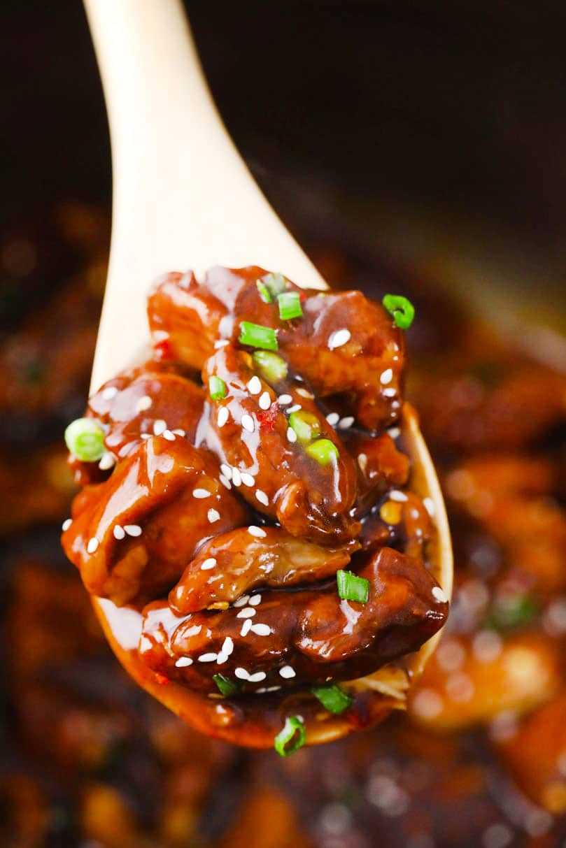 Instant Pot General Tso Chicken - Sweet and Savory Meals